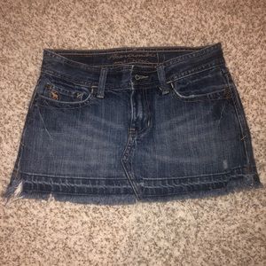 Abercrombie and Fitch denim skirt